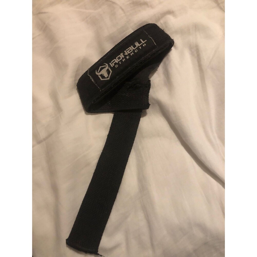 Iron Bull‎ Weight-Lifting Strap (single strap-Black)